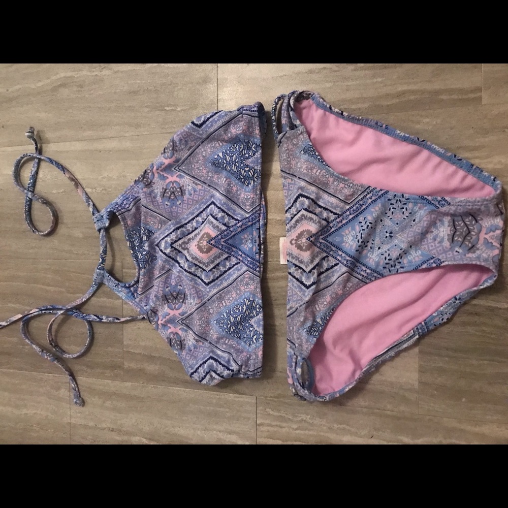 Target halter bikini Set